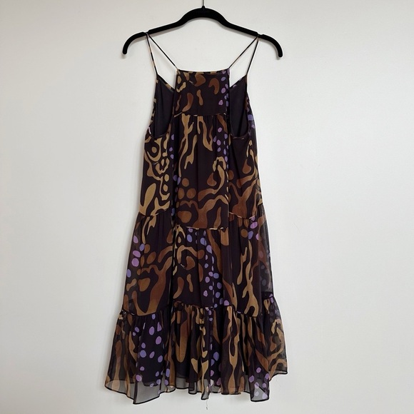 DVF Diane Von Furstenberg Vintage Silk Dress Size Small - Picture 2 of 9